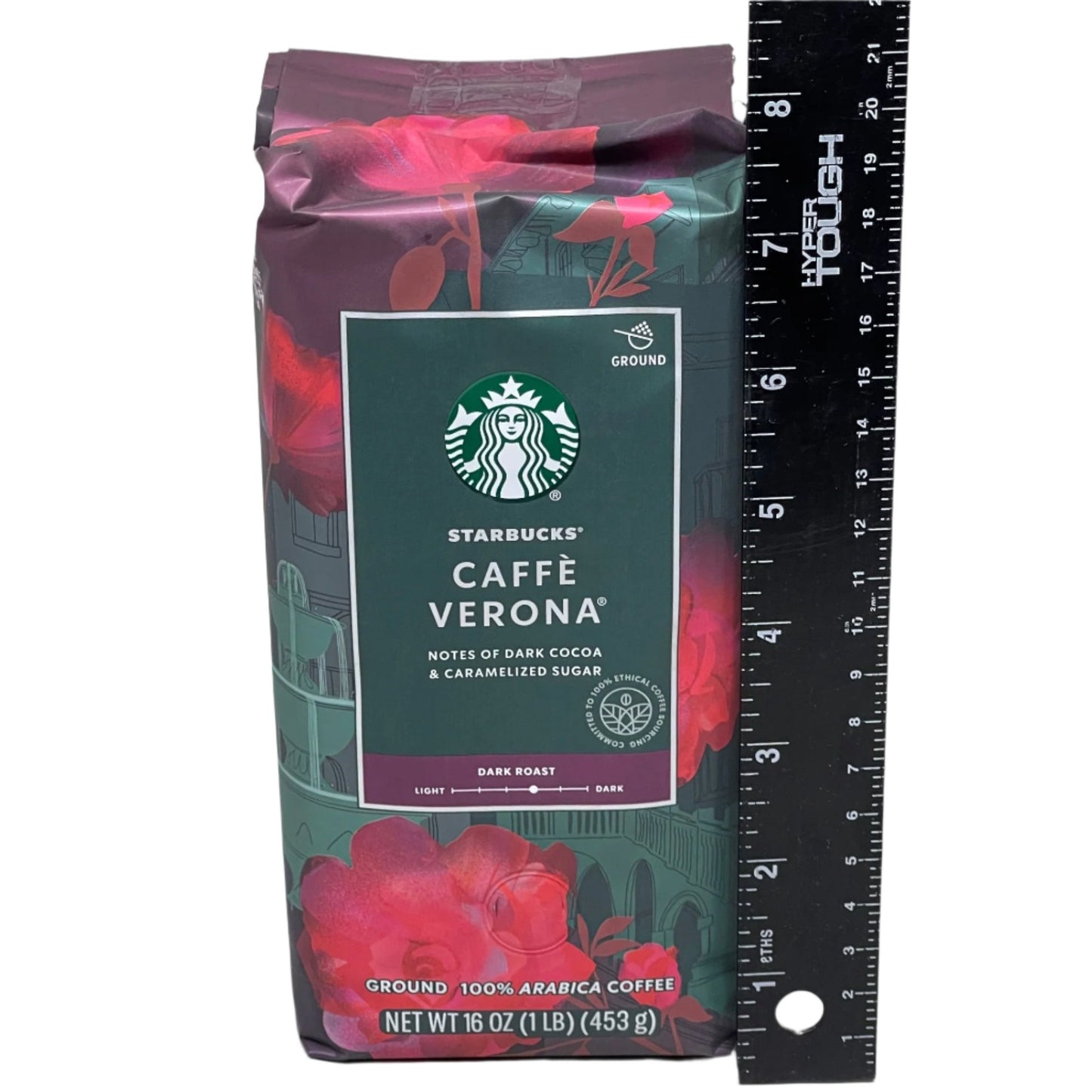STARBUCKS Caffè Verona Dark Roast Ground Coffee 16 oz. Outdated - CLOSEOUT