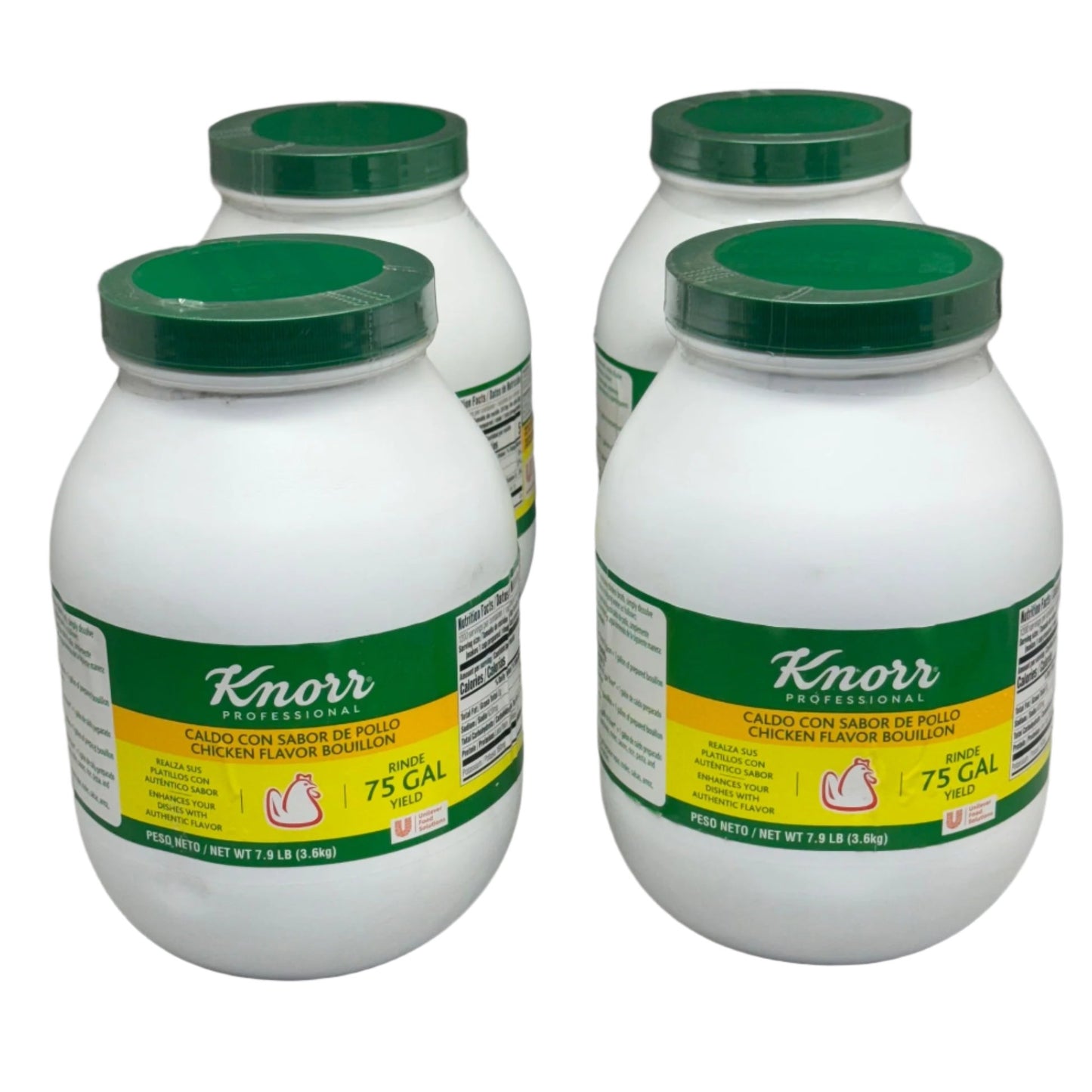 KNORR Professional Grade Chicken Flavor Bouillon 7.9Lbs BB 10/25