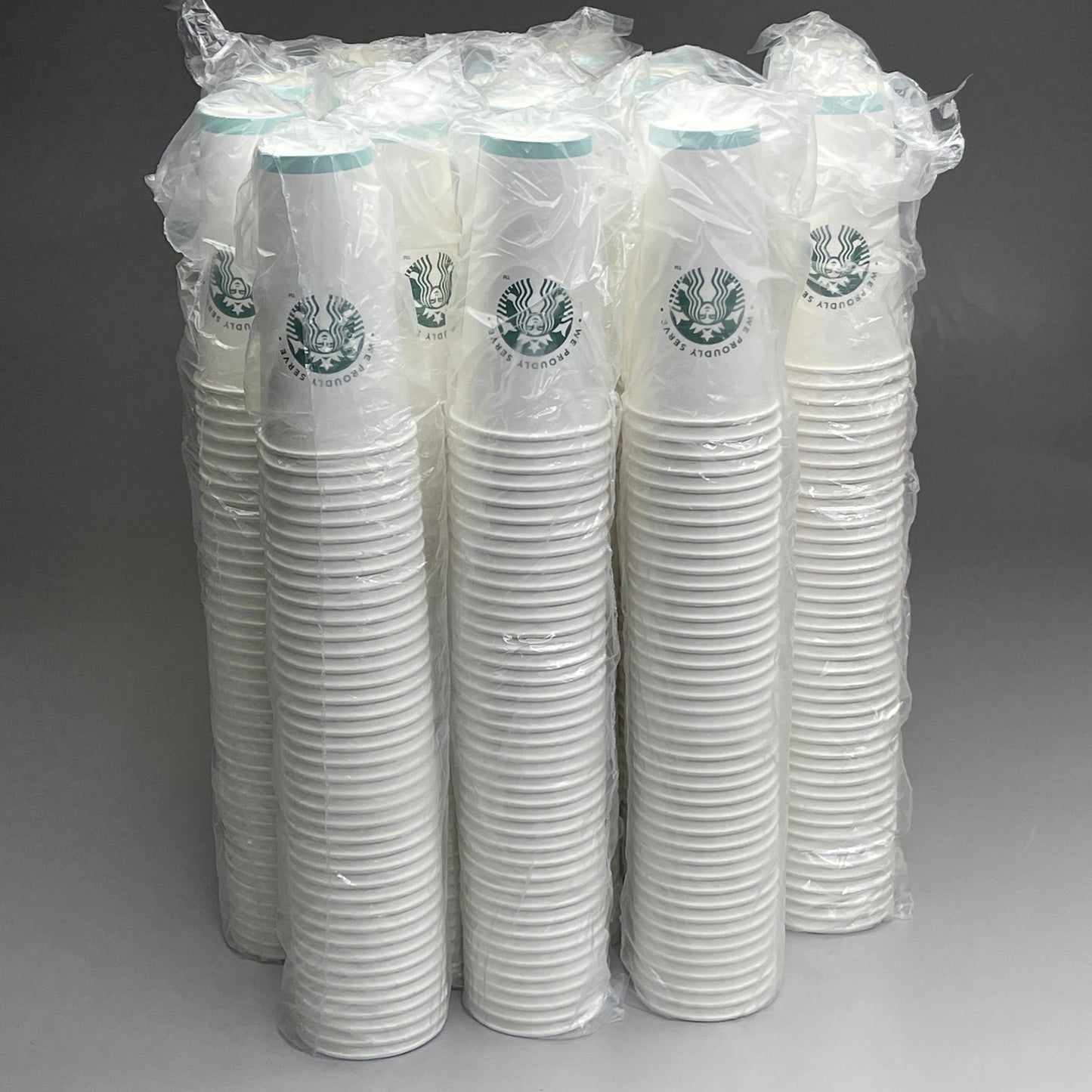 STARBUCKS 20 oz Venti HOT Cups White 600 ct Model: 011098808