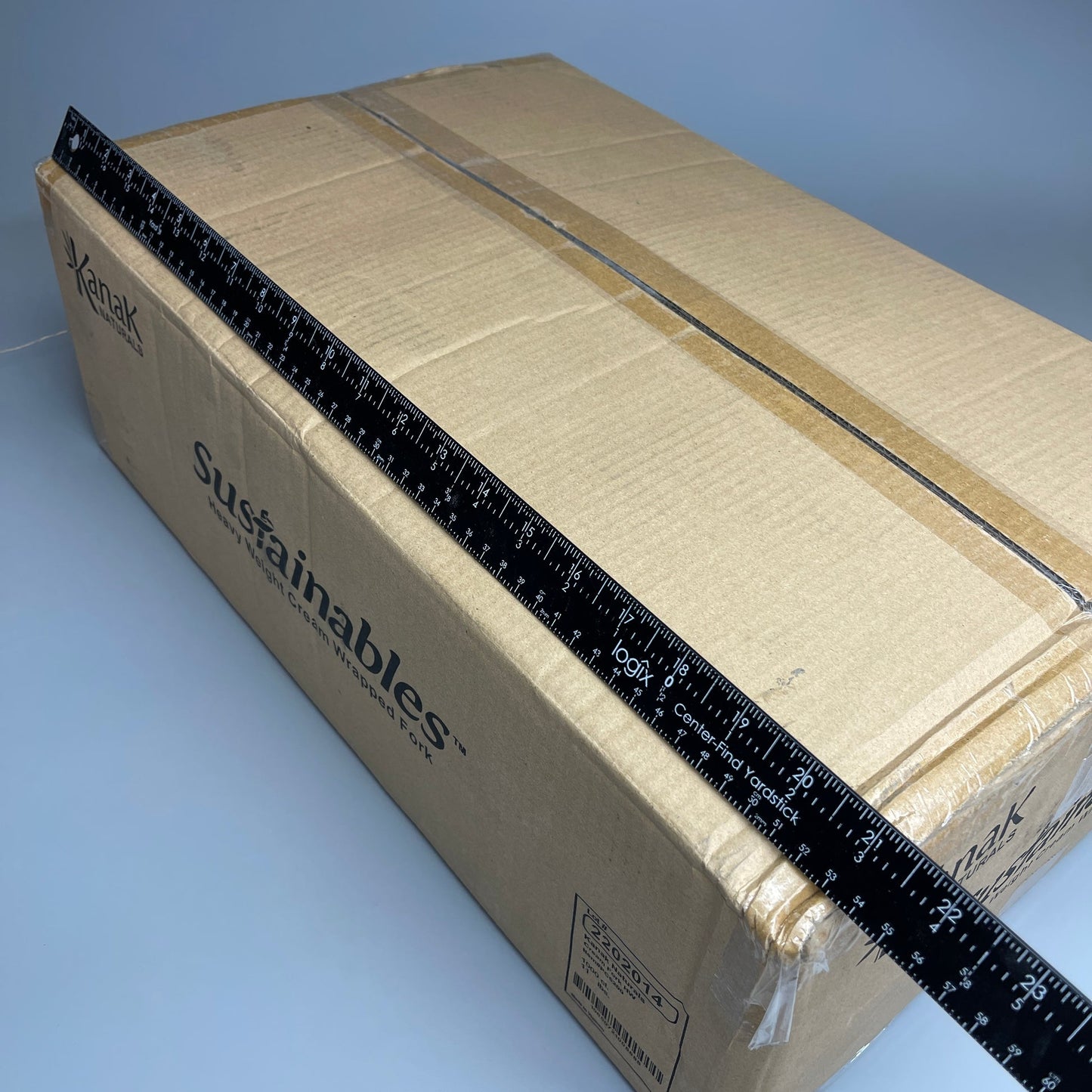 KANAK NATURALS Flexible Plastic Forks 7" 1000/ct Natural Sustainable Heavy Weight Individually Wrapped, Color: Cream Model: PC6200