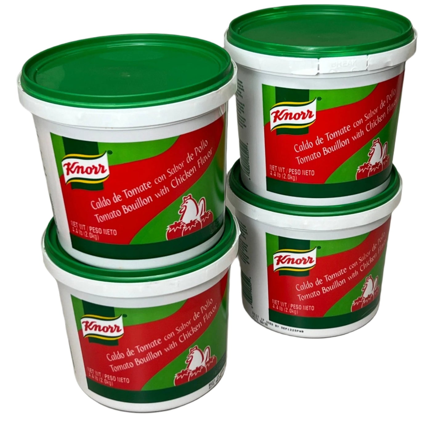 KNORR Tomato Bouillon with Chicken Flavor 4.4 Lbs BB 9/25