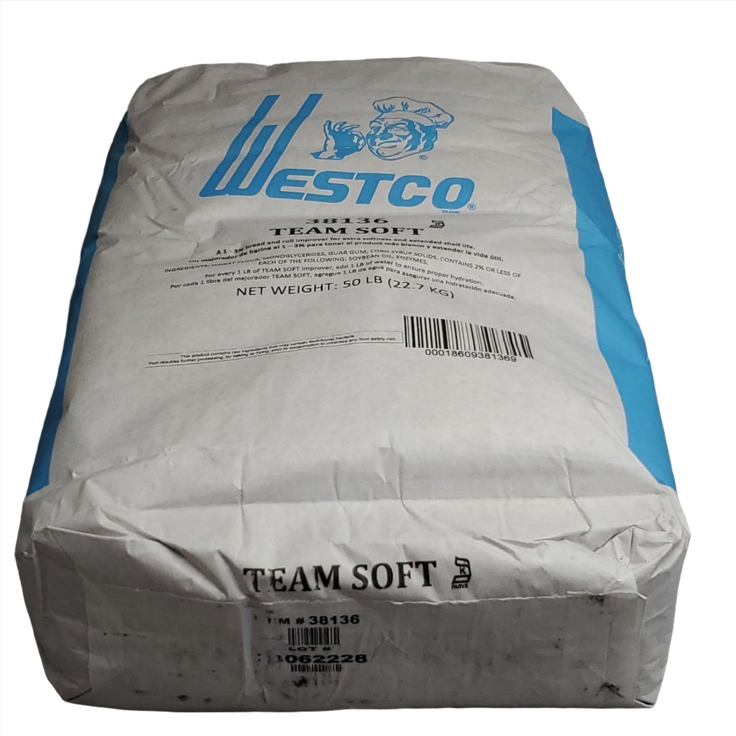 Westco Team Soft Bread Base Dough Conditioner BULK 50 lbs