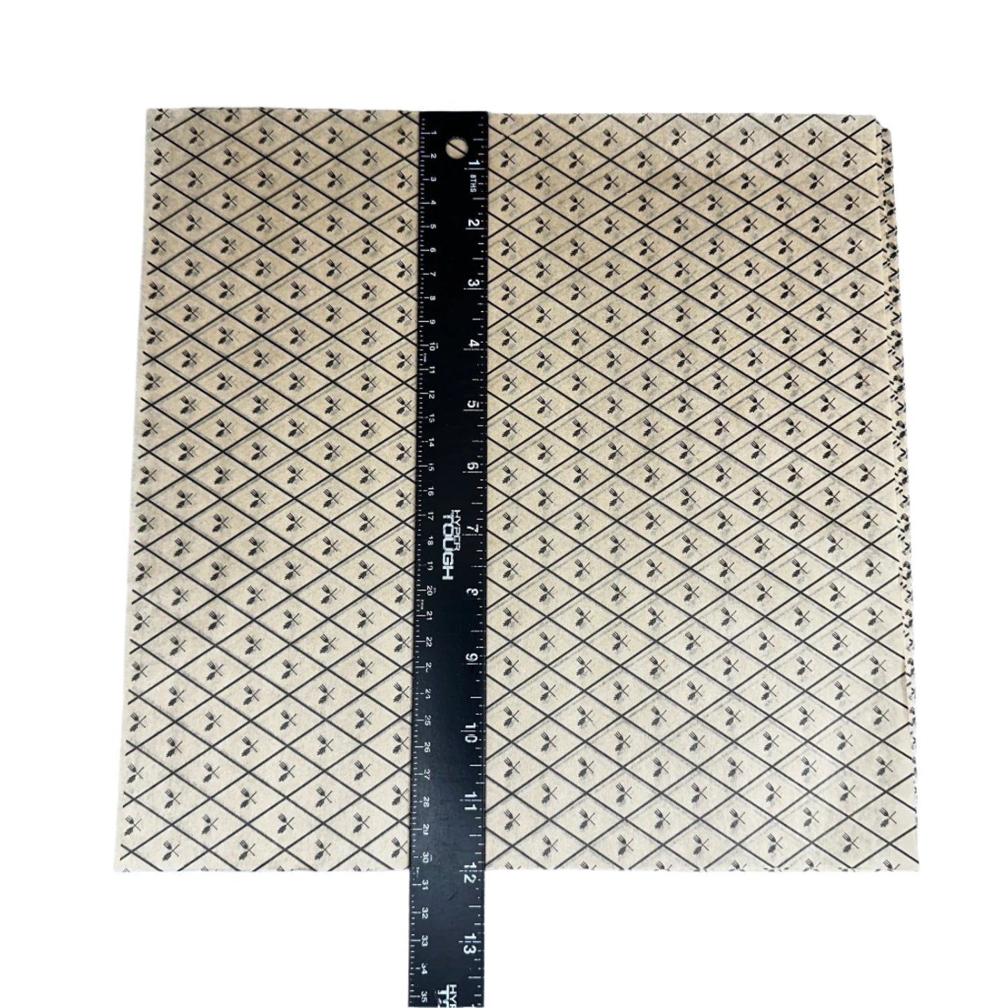 BLATT Food Basket Liners/Sheets, 12'' x 12'' Tan / Black, 1000x ct.