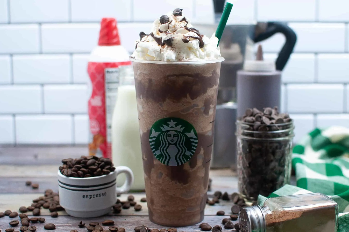 STARBUCKS Frappuccino Chip Chocolate Confection Topper 16 oz. Best By: 10/24