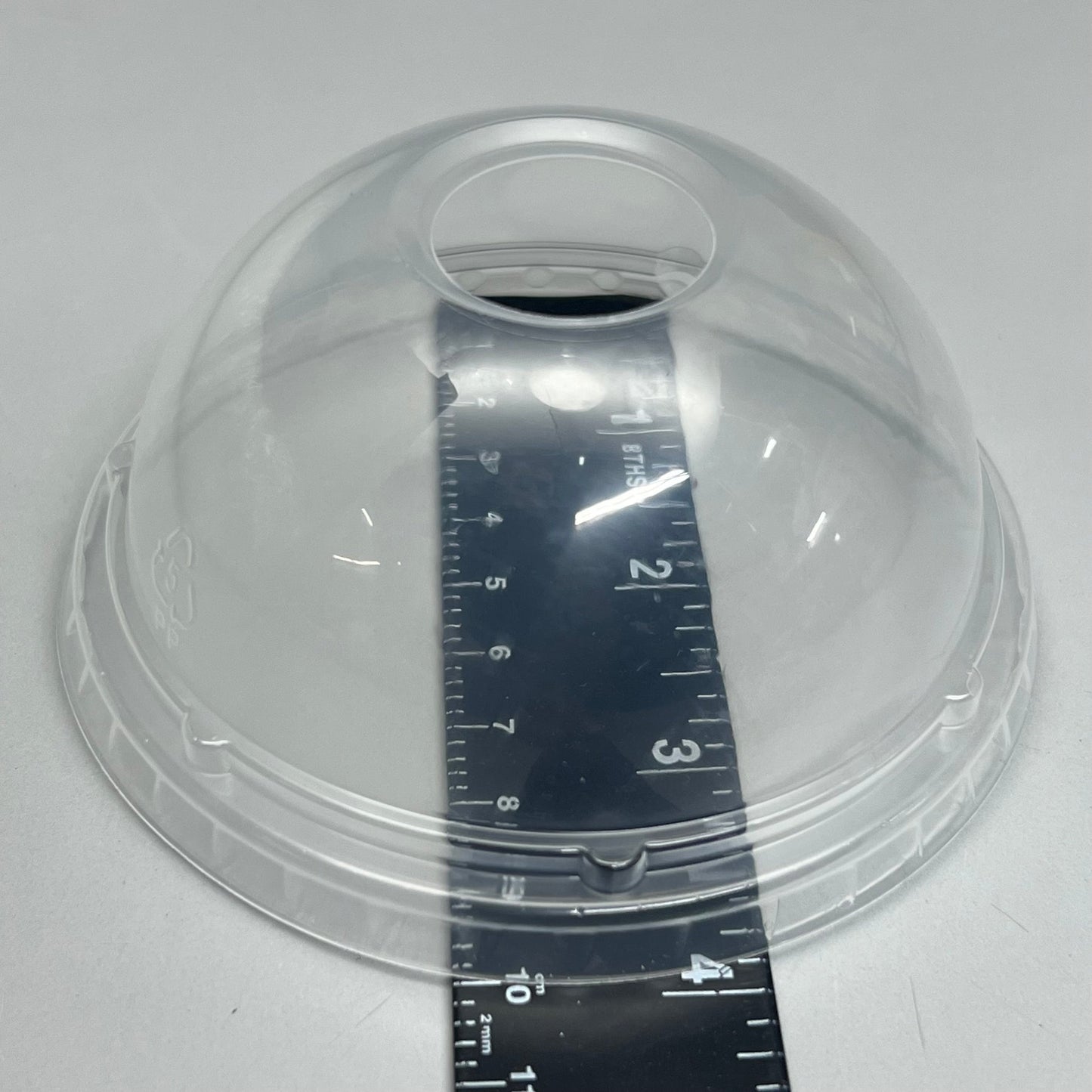 PACTIV EVERGREEN Dome Lids w/ Hole COLD Cup 16, 24, 26 oz Clear 1000 ct Model: USPACLL31