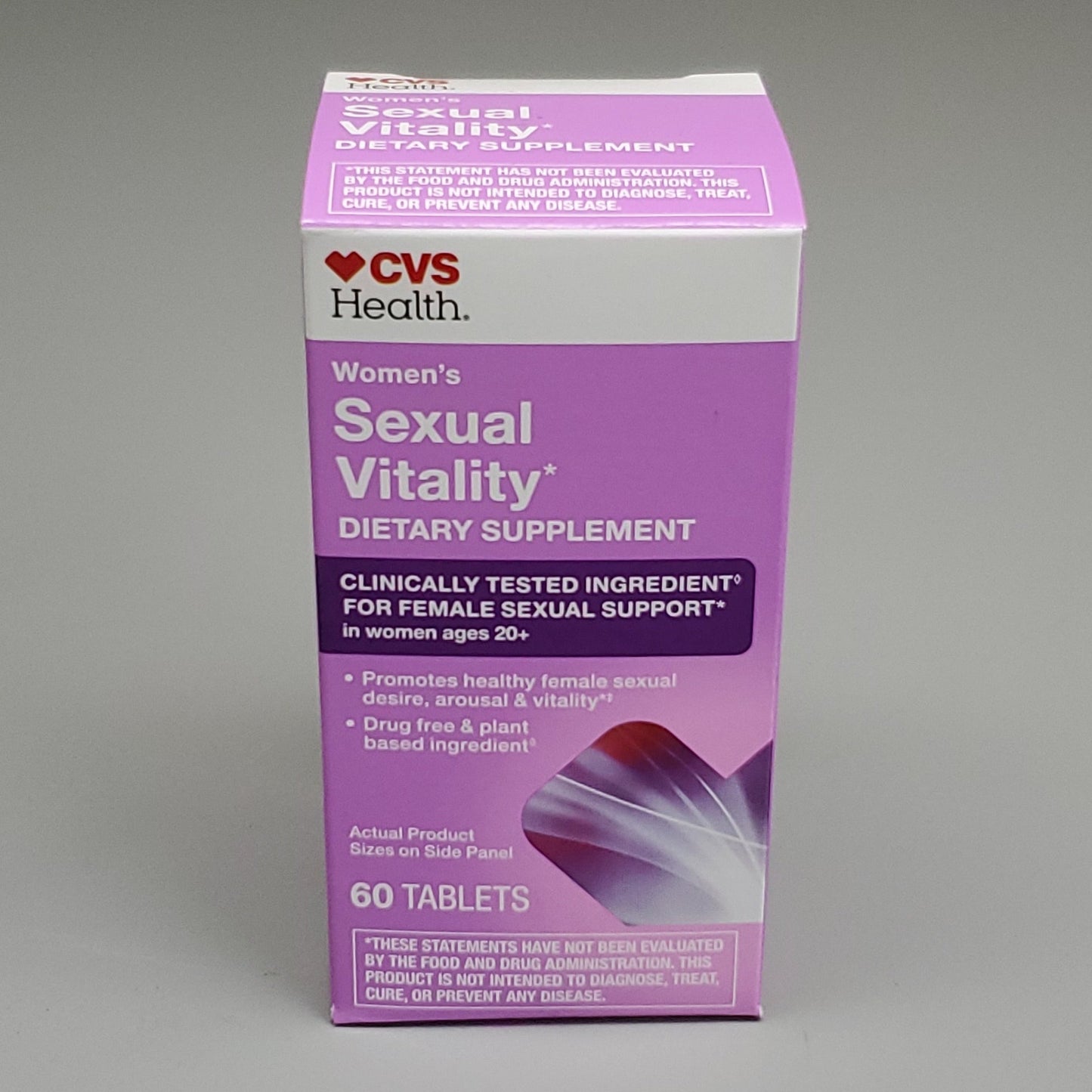 CVS HEALTH Women's Sexual Vitality Dietary Supplement 60 ct. #458714 5/24 Outdated - CLOSEOUT