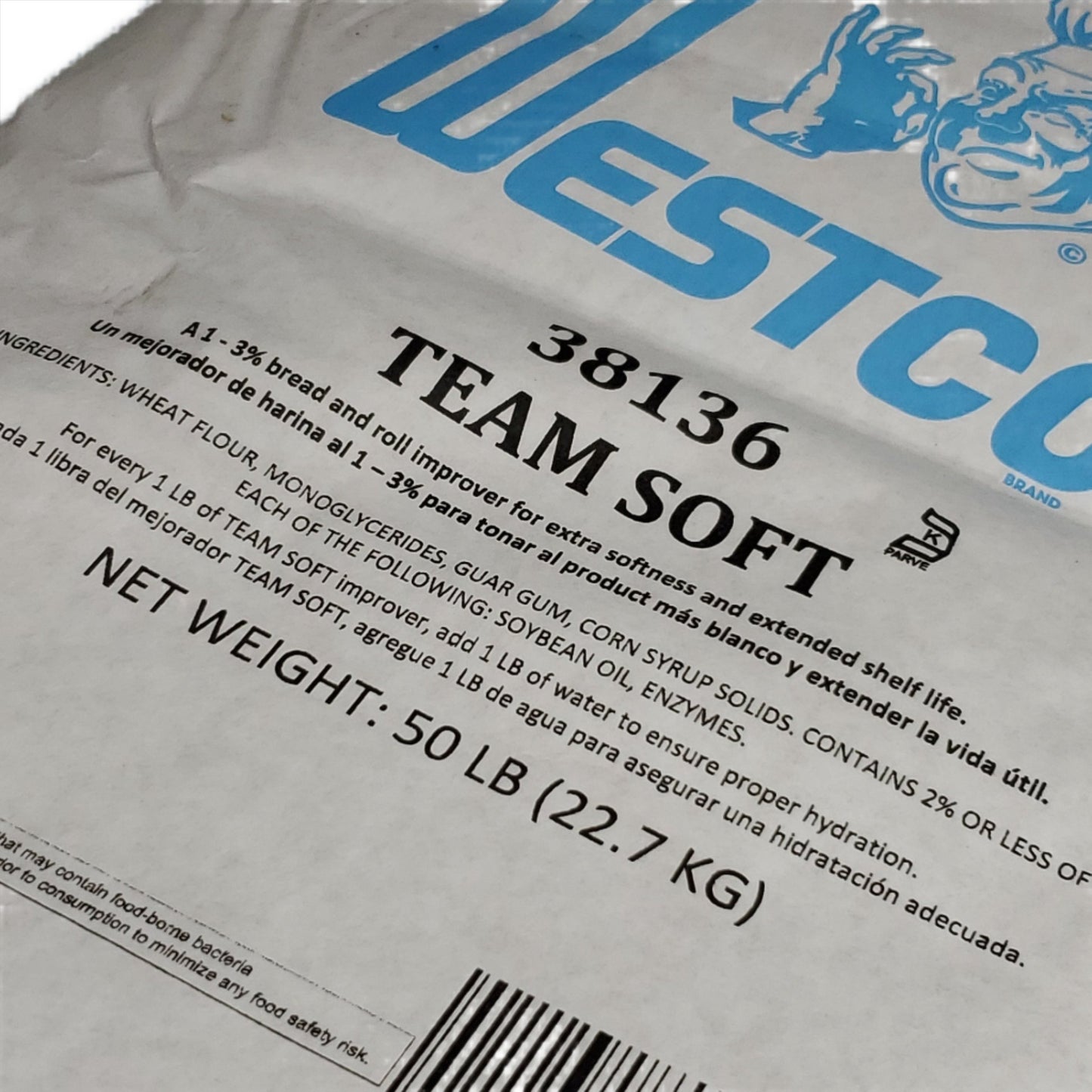 Westco Team Soft Bread Base Dough Conditioner BULK 50 lbs