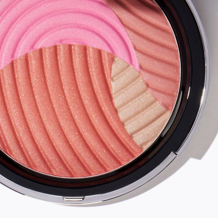 Maelle CHEEKY BLUSH - four (4x) ultra-soft and pigmented blush shades for an instant pop of color and natural flush in a fresh peachy-pink hue Blush Powder Makeup Cosmetic