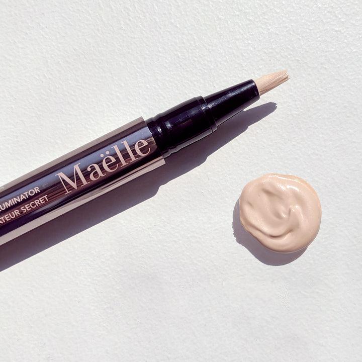 Maelle SECRET ILLUMINATOR - Concealer - brightens dark circles - blurs wrinkles and fine lines Foundation Concealer Makeup