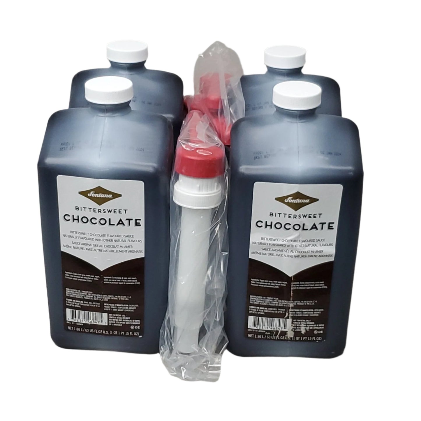 STARBUCKS Fontana Bittersweet Chocolate Flavored Sauce 1.86 L Best By: 10/24