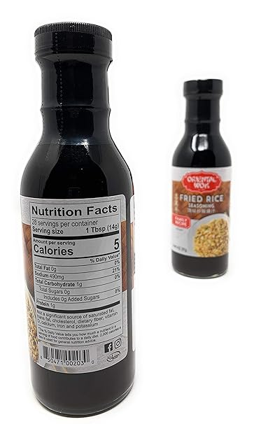ORIENTAL WOK Fried Rice Seasoning 14 oz. CLOSEOUT