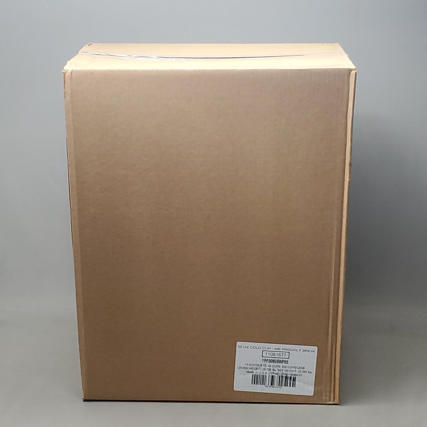 STARBUCKS 26 oz Venti COLD Cups Clear 600 ct Model: 11061677