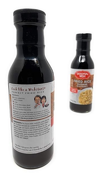 ORIENTAL WOK Fried Rice Seasoning 14 oz. CLOSEOUT