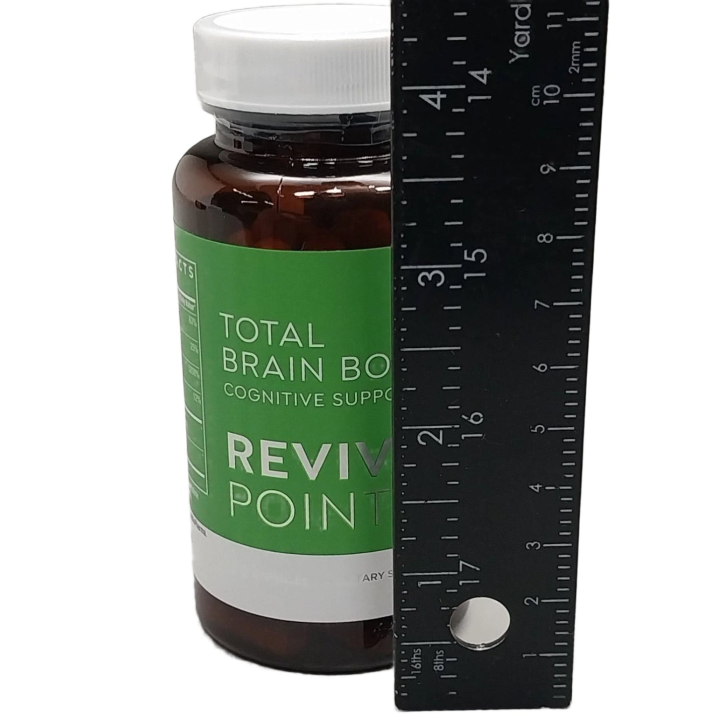 Total Brain Boost Cognitive Support Dietary Supplement by Revival Point 60 ct. 06/25
