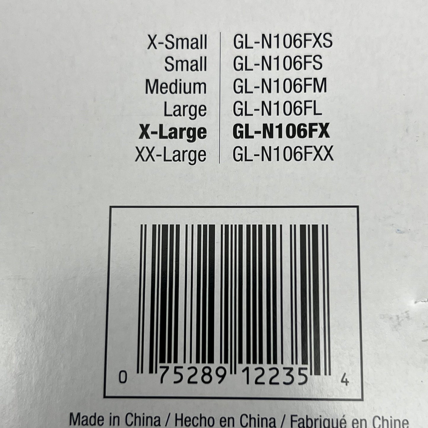 NPF 100ct Nitrile Powder Free Exam Gloves Sz XL Blue