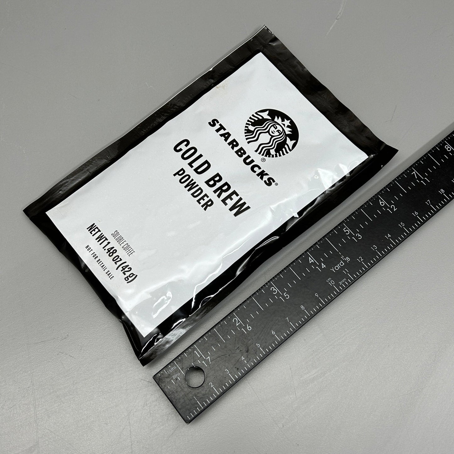 STARBUCKS Instant Cold Brew Powder Concentrate 1.48 Oz pouch