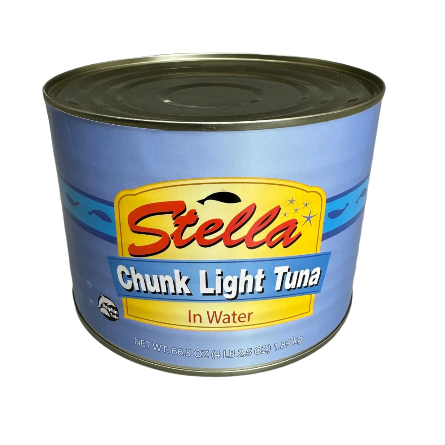 STELLA Chunk Light Tuna in Water 4 lbs 2.5 oz. BULK