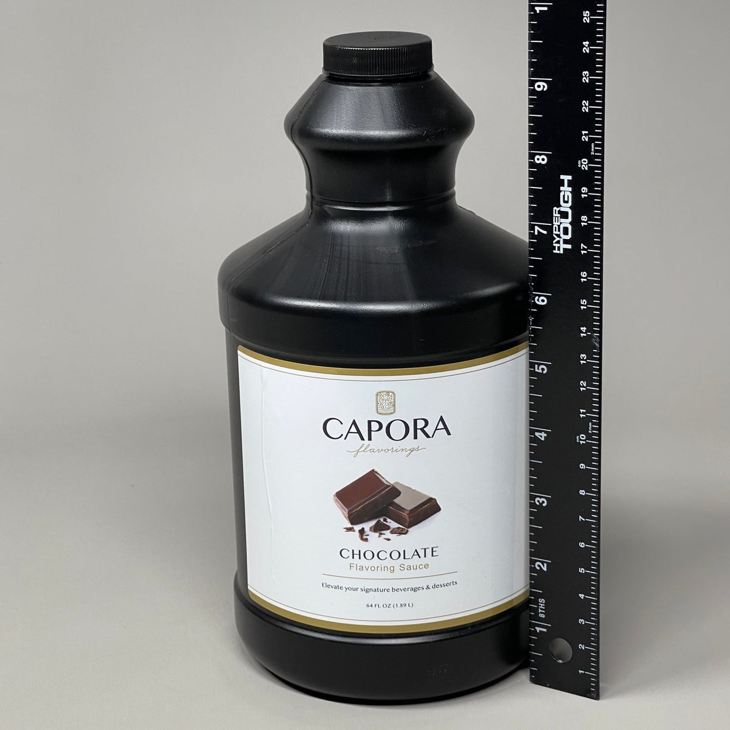 CAPORA Chocolate Sauce 64 fl oz, 4 lbs Shelf Stable (as-is)