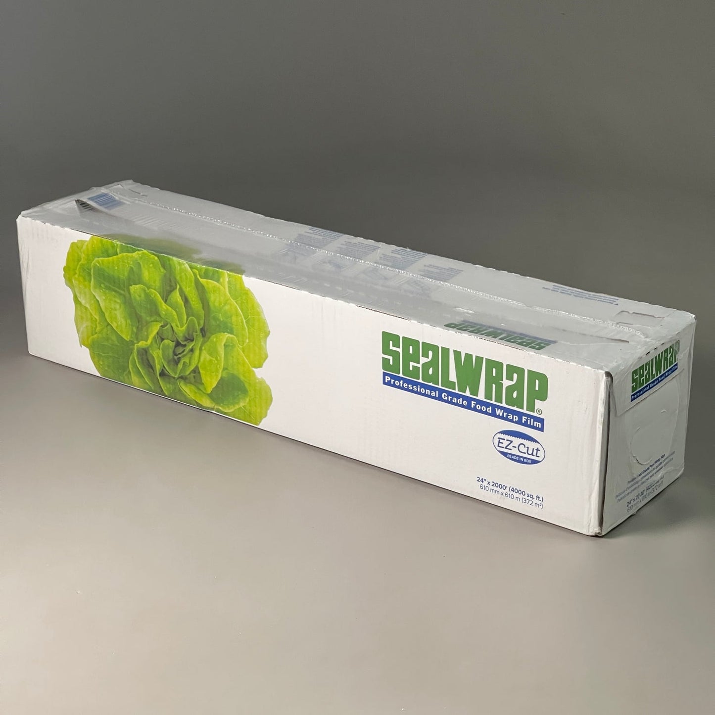 Berry Sealwrap Professional Grade Food Wrap Film w/ EZ-Cut Blade Size: 2000 ft. X 12", 18", 24"