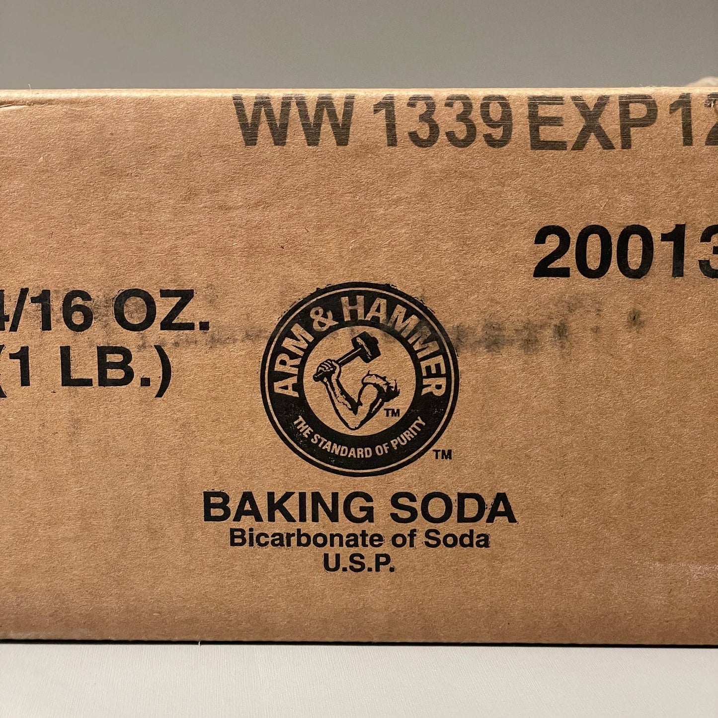 ARM & HAMMER Pure Baking Soda 1 lb Boxes BULK (24 ct) Exp: 12/24