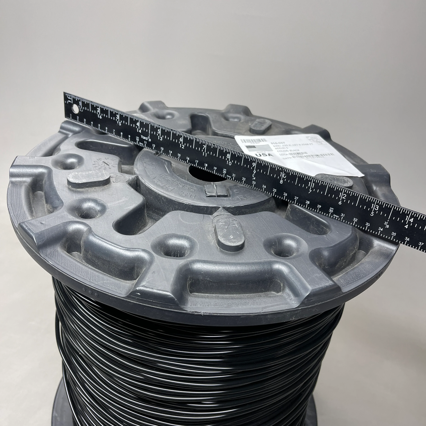 OTECH Thermoplastic Tubing 2568 ft Length Roll - Outer Diameter: .125 in - 3/16 (5mm) Inner Diameter: .187 in 1/8" (3mm)