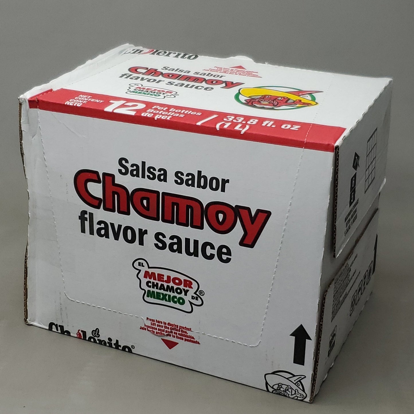 EL CHILERITO Chamoy Flavor Mild Hot Sauce 33.8 fl oz - 12x ct. Best By: 9/23 Shelf Stable (As-Is)