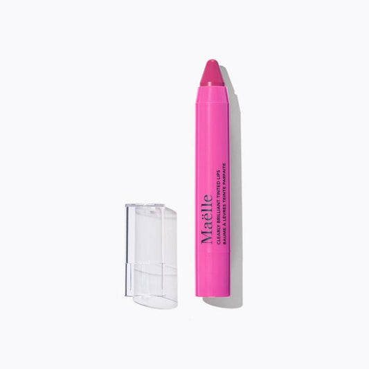 Maelle CLEARLY BRILLIANT TINTED LIPS — ROSE - Moisturizing Lip Tint - Hydrating, Long-lasting, Lightweight - Shine Gloss Lip Tint