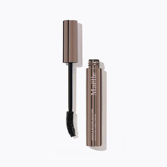 MAELLE Above & Beyond Mascara - BROWN, luxe, multi-tasking mascara - for thicker, long-wearing lashes with extra curl, volume, length and hold Cosmetic Makeup 10mL/ 0.34 fl. oz