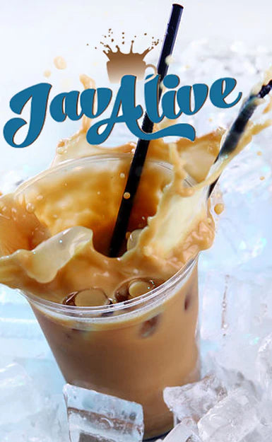 JavAlive Mocha Latte Coffee Concentrate Syrup 64 oz Hot or Cold Best By: 08/26