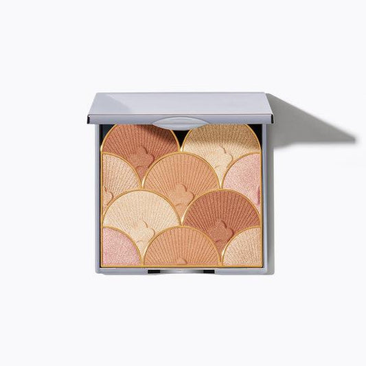 Maelle SUNKISSED BRONZER - Natural sun-kissed palette, summer shades infused with soft pearlescent highlights - summer glow, browned butter and versatile palette Matte Bronzing  Makeup Cosmetic