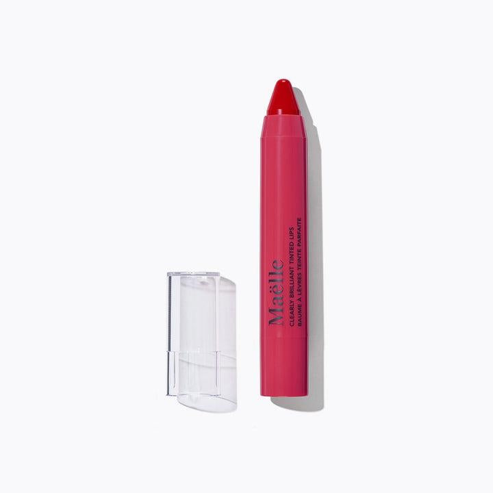 Maelle CLEARLY BRILLIANT TINTED LIPS — FUCHSIA - Moisturizing Lip Tint - Hydrating, Long-lasting, Lightweight - Shine Gloss Lip Tint