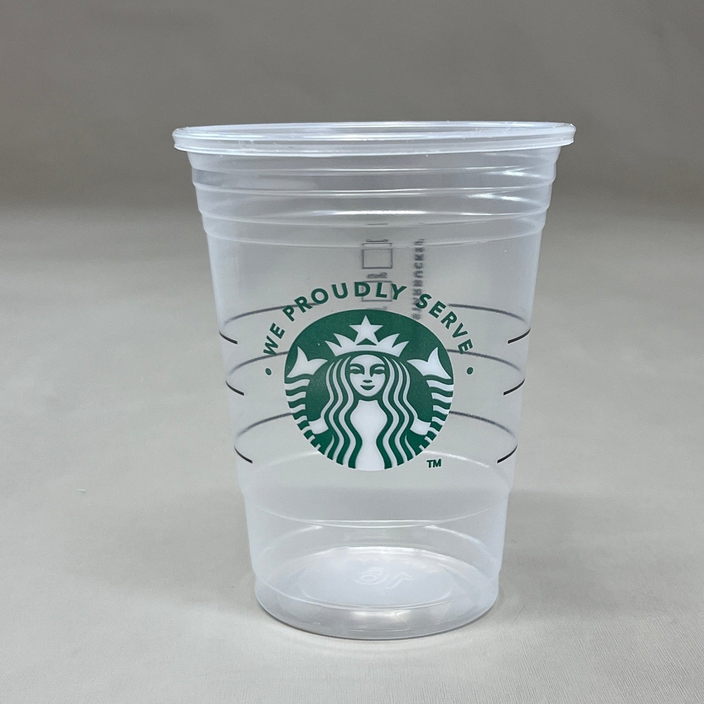 STARBUCKS 16 oz Grande COLD Cups Clear 1000 ct Model: 001237520