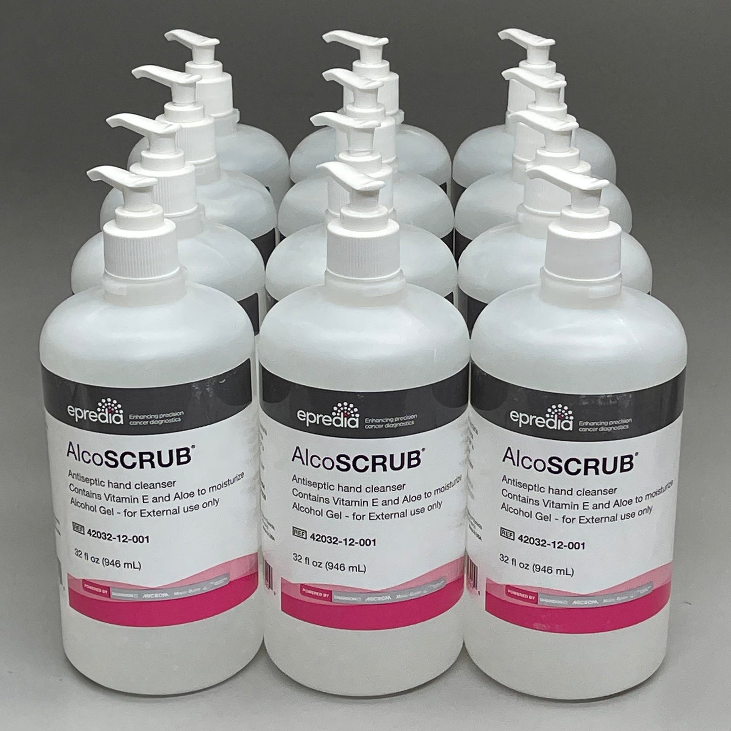 ALCOSCRUB  Antiseptic Hand Alcohol Gel 32 oz Best By: 04/26 #42032-12-001