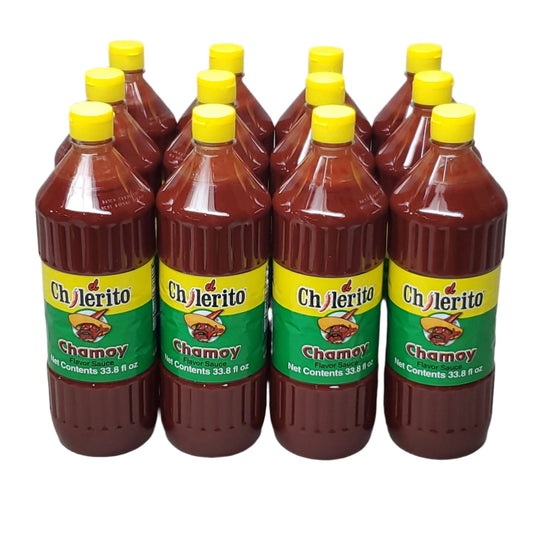 Mild Chamoy EL CHILERITO Flavor Sweet Salty Spicy Sauce 33.8 fl oz - 12x ct. Best By: 9/23 Shelf Stable (As-Is)