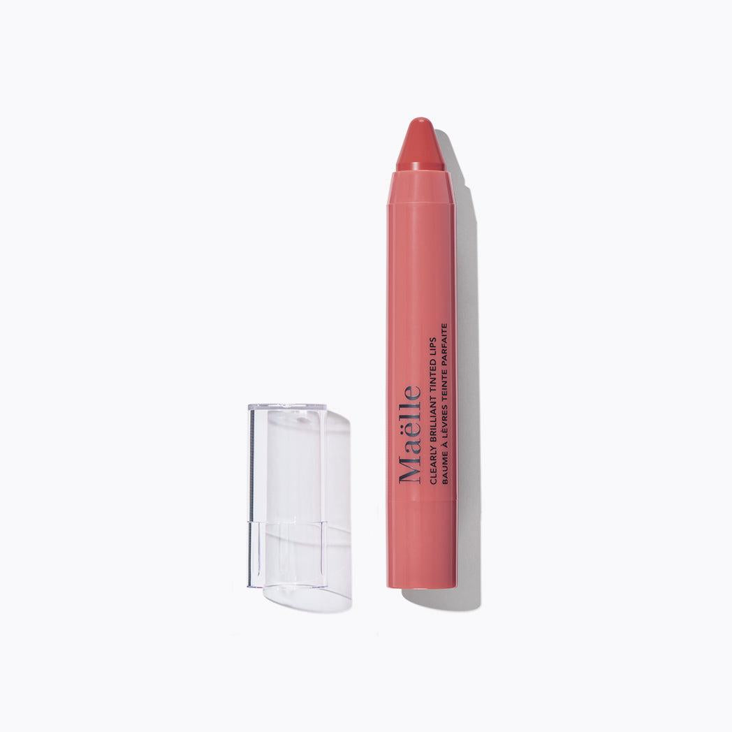 Maelle CLEARLY BRILLIANT TINTED LIPS - Mini NUDE - Moisturizing Lip Tint - Hydrating, Long-lasting, Lightweight - Shine Gloss Lip Tint Mini