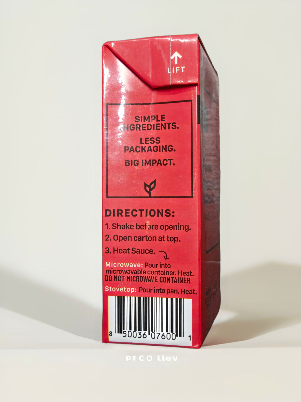 Born Simple Premium Organic Pasta Sauce Traditional Marinara 18oz