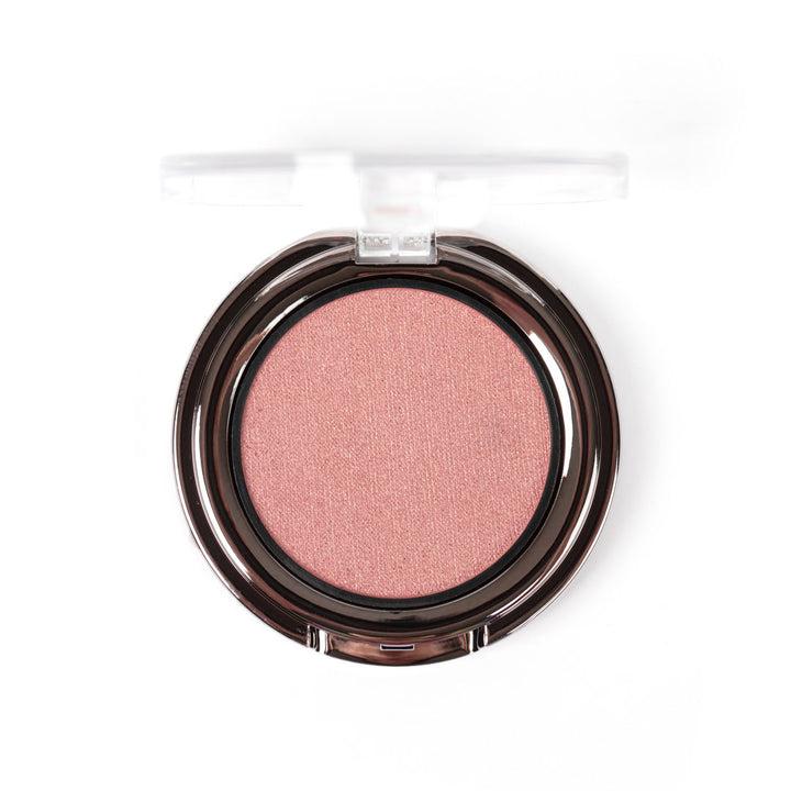 Maelle GOLDEN HOUR BLUSH Single — Subtle Pink shade is infused with Buttery Brown Bronzing Highlights - Blush/ Bronzer Powder - Shimmer Blush Bronzer Single - Makeup Cosmetic