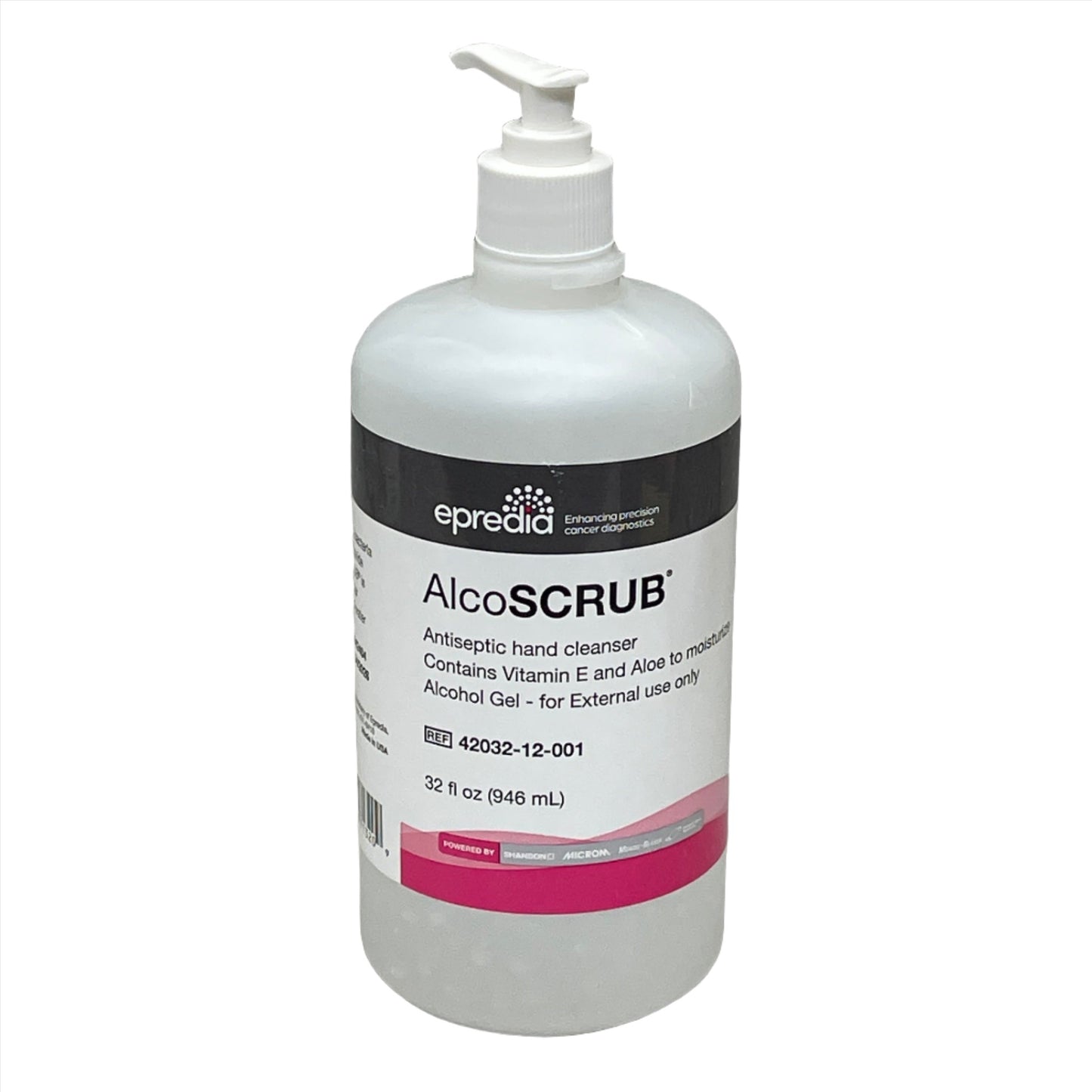 ALCOSCRUB  Antiseptic Hand Alcohol Gel 32 oz Best By: 04/26 #42032-12-001