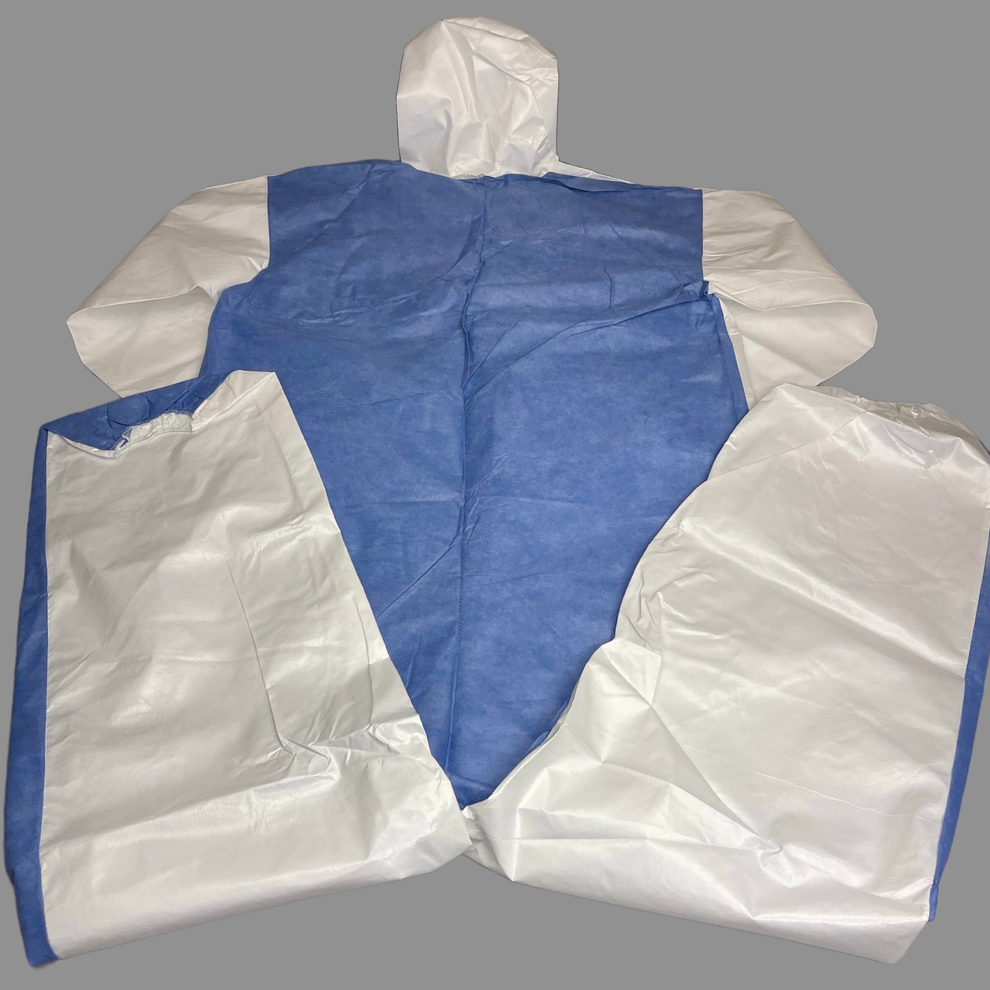 Kleenguard Protective Clothing XL A40 Coveralls Breathable Back White / Blue Model: 37163