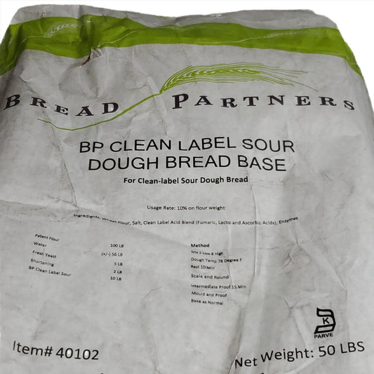 Bread Partners BP Clean Label Sour Dough Bread Base BULK 50 lbs #40102