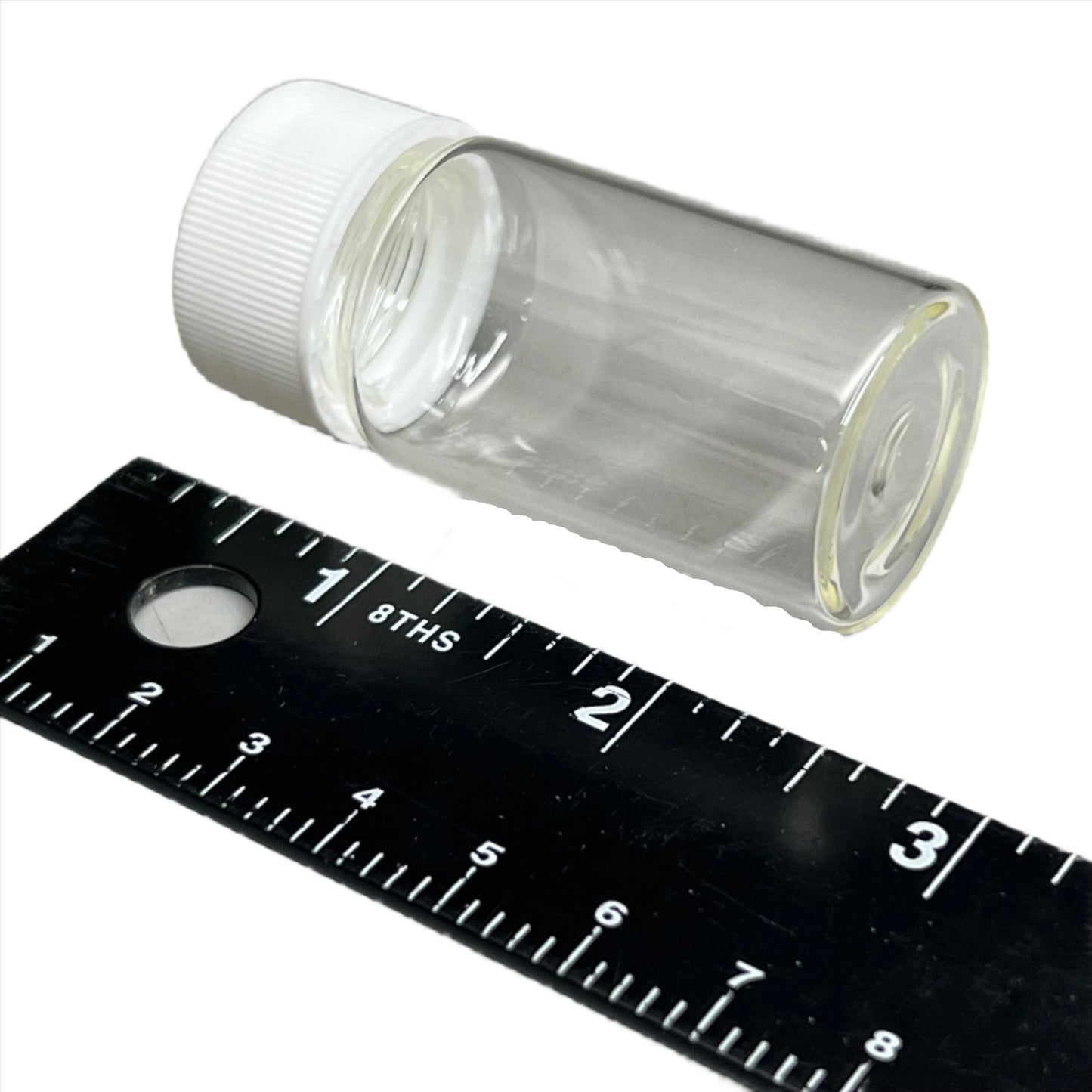 VWR TraceClean 20 mL Clear Cylinder Glass Vials 72 ct. Laboratory Use Model: 89093-830