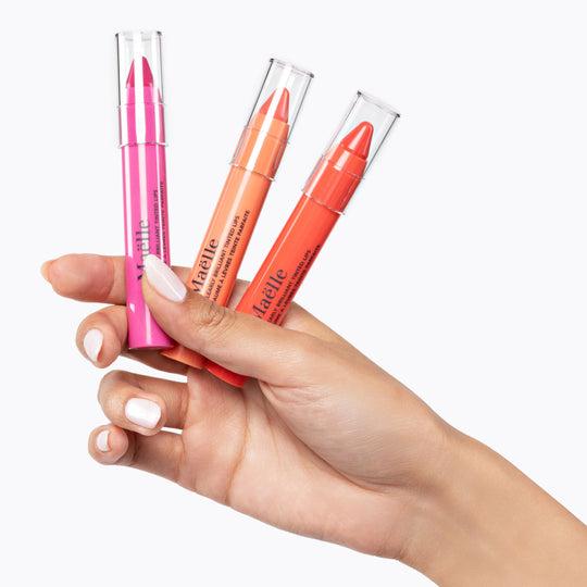 Maelle CLEARLY BRILLIANT TINTED LIPS — NECTAR - Moisturizing Lip Tint - Hydrating, Long-lasting, Lightweight - Shine Gloss Lip Tint