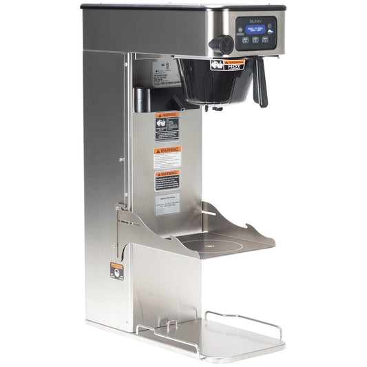 BUNN Infusion Series Tea & Coffee Brewer - Dual Volt, 29" W/Tray - Automatic High Volume Commercial Coffee Brewer - ITCB-DV 52200.0100