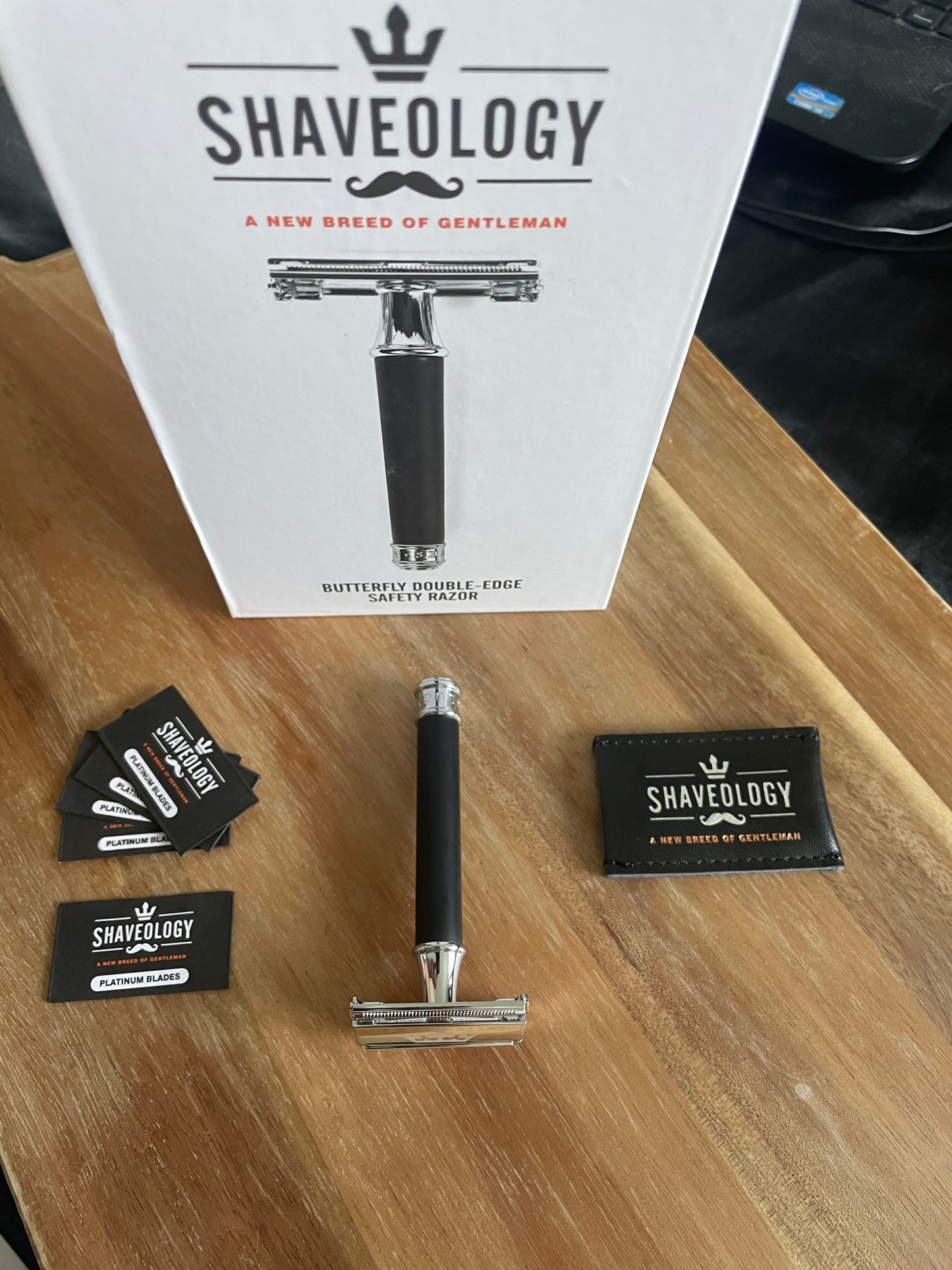 The Phantom Razor BUTTERFLY Double-Edged Safety Razor by Shaveology