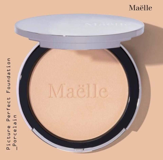 Maelle ALL-IN-ONE Foundation Powder - PORCELAIN - All Skin Types - Flawless Concealer