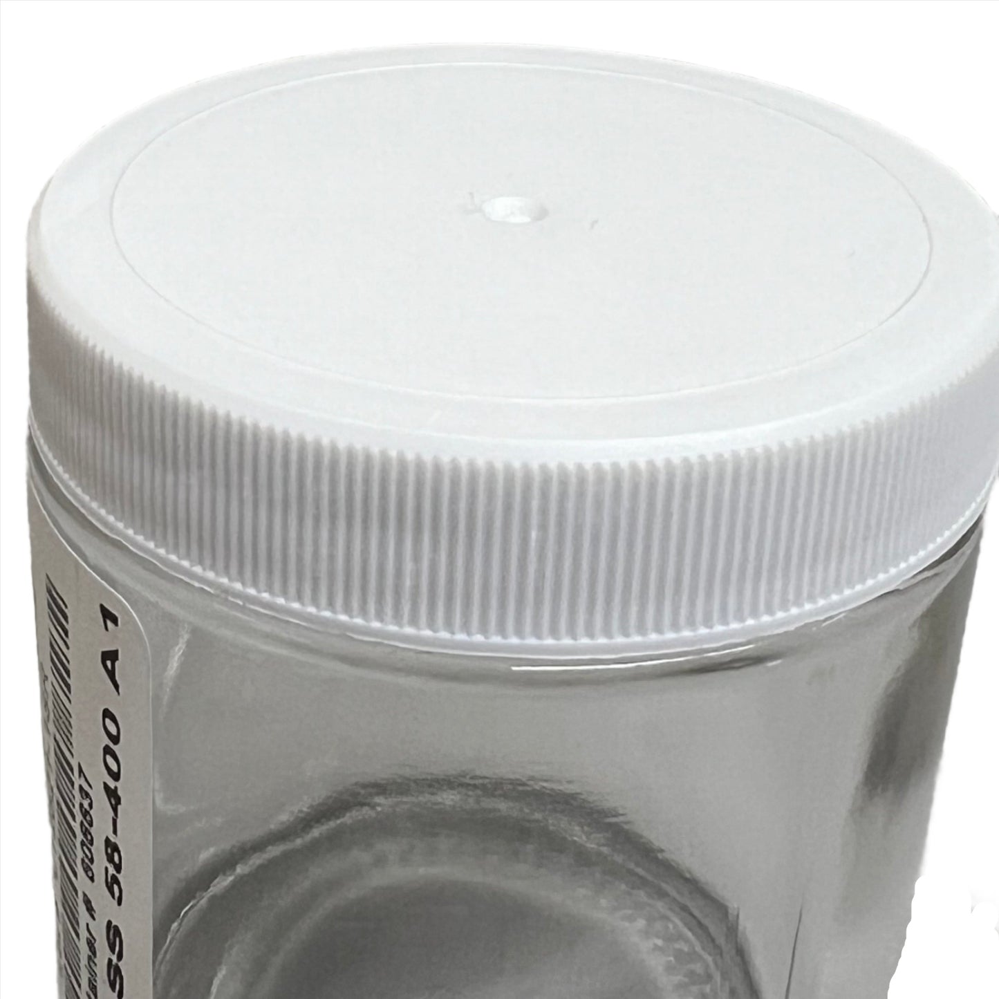 C&G Scientific Containers 24 ct 4 oz (120 ml) Clear w/ 58-400 PTFE Lined Cap Bottles w/ A1 Wash Protocol, Barcoded with Sample Labels Included Model: LFS004200000