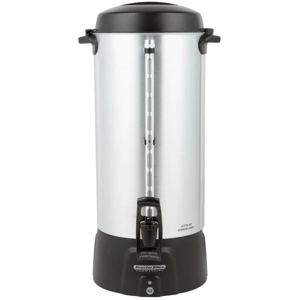 PROCTOR SILEX 45100 Commercial Coffee Urn / Percolator 100 Cup capacity (500 oz.) - 1090W