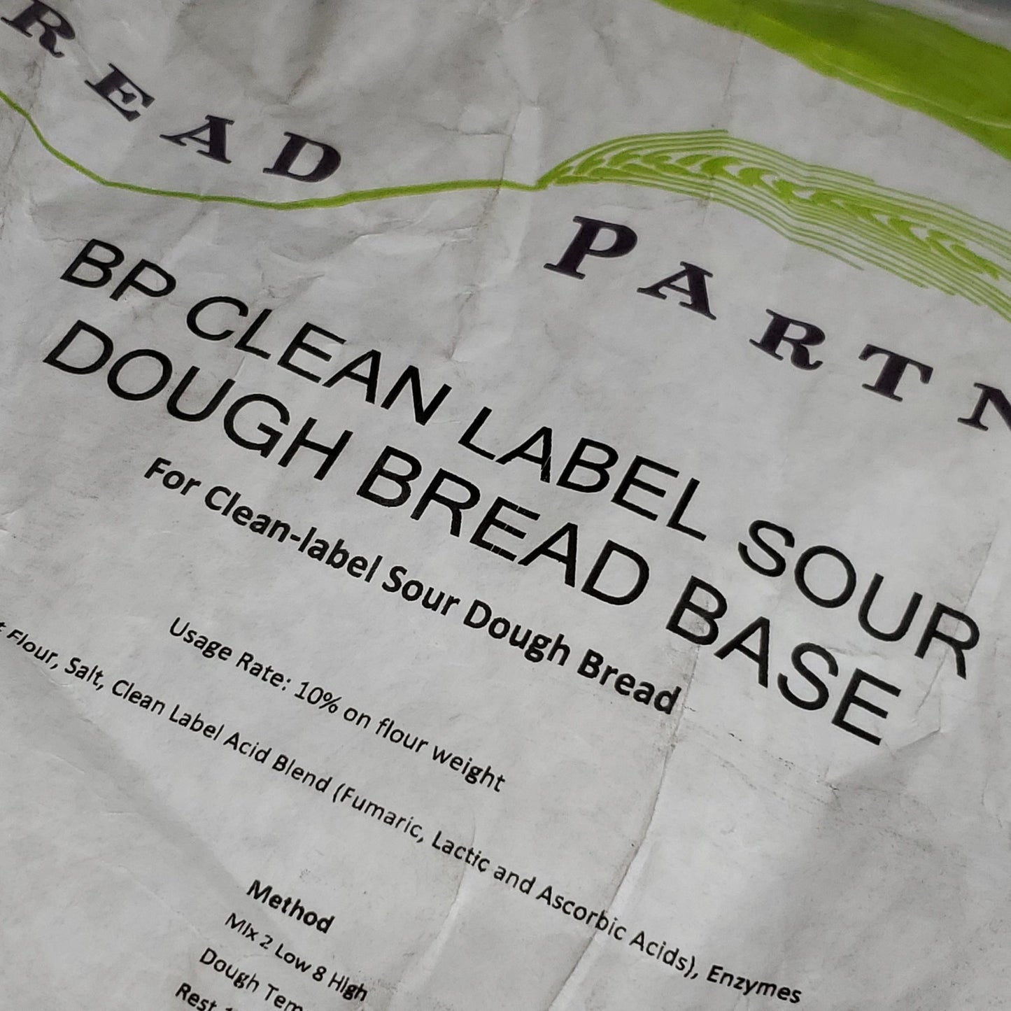 Bread Partners BP Clean Label Sour Dough Bread Base BULK 50 lbs #40102