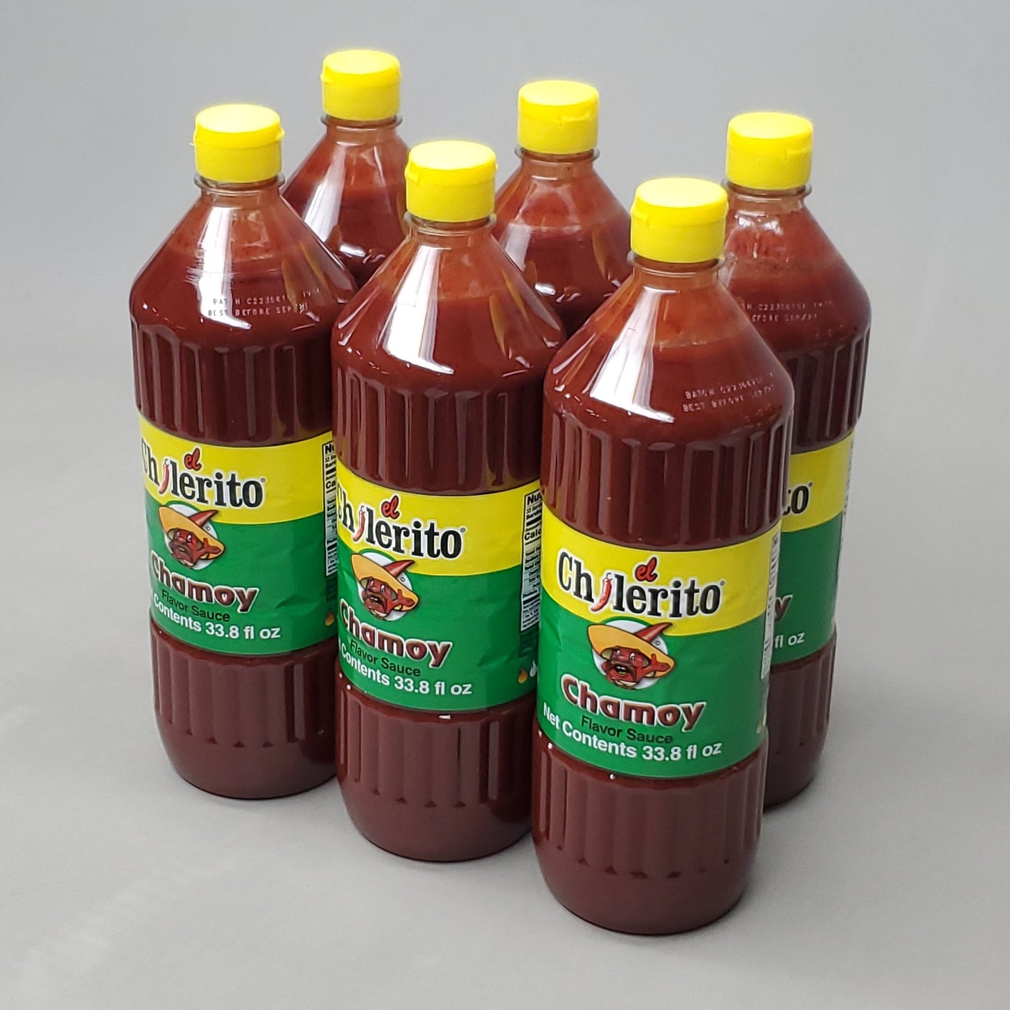 EL CHILERITO Chamoy Flavor Mild Hot Sauce 33.8 fl oz - 12x ct. Best By: 9/23 Shelf Stable (As-Is)