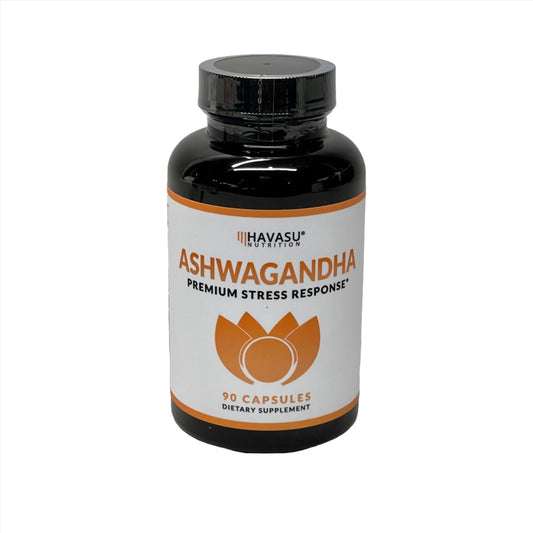 HAVASU Ashwaganda Root and Artichoke Leaf Extract Nutritional Supplement 90 ct. Best By: 01/24